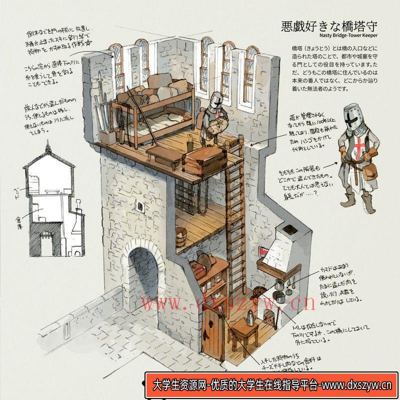图片[3]-289-吉田诚治2合1画集-绘师作品专区-119MB-52P-大学生资源网