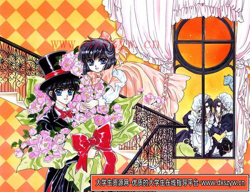 图片[3]-066CLAMP翼ツバサ原画集-绘师作品专区-102MB-86P-大学生资源网