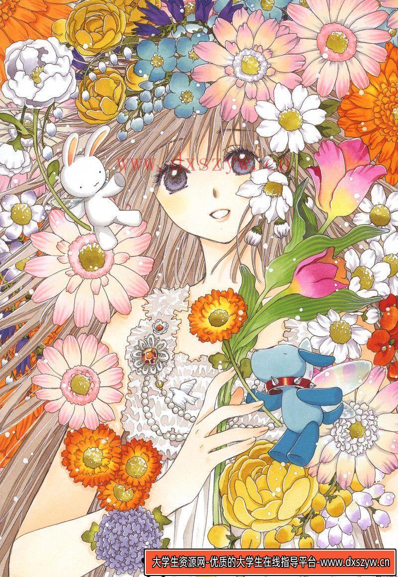 图片[5]-003-[てぃんくる(tinkle)]Cafe Little Wish -Character Illustration Book Vol.2-绘师作品-52MB-76P-大学生资源网