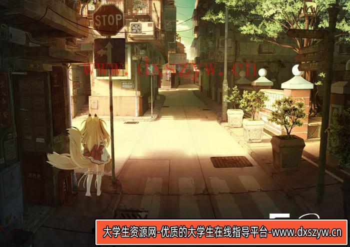 图片[7]-CZ.467- 动漫的怀旧风光场景-创作学习专区-790MB-325P-大学生资源网