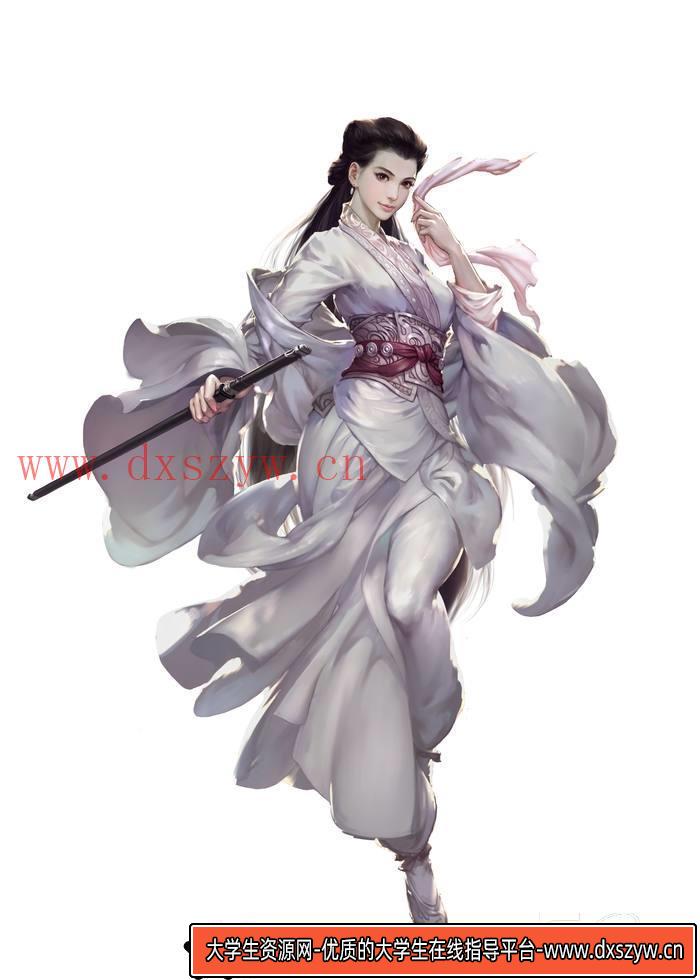 图片[2]-CZ.407- 武侠女古风立绘包-创作学习-2.09GB-1208P-大学生资源网