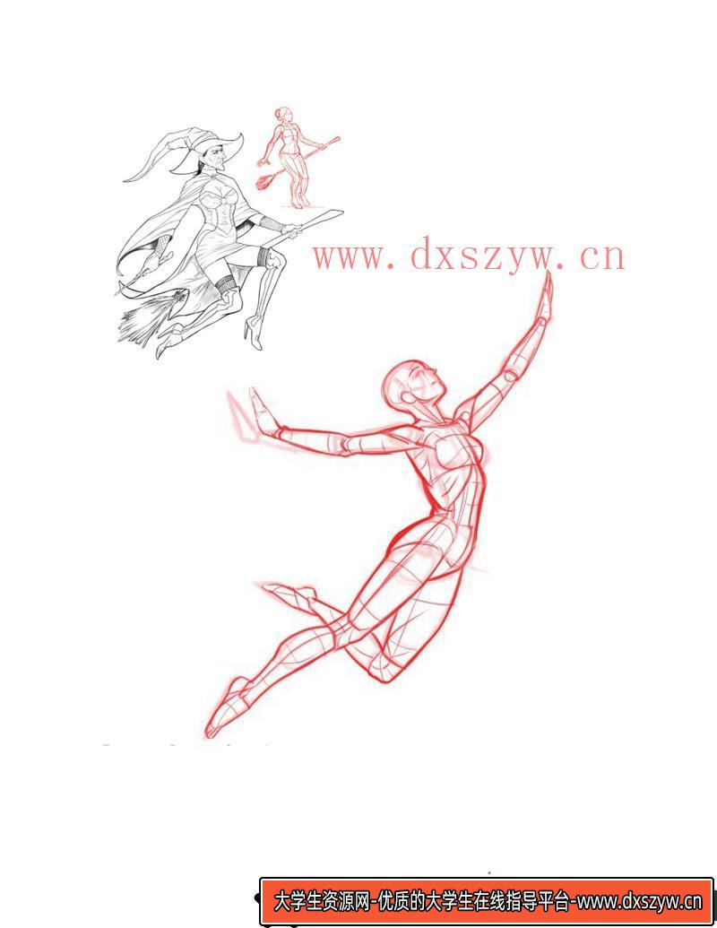 图片[4]-艺术家绘画动态坐姿-创作学习-42M-100P-1PDF-大学生资源网