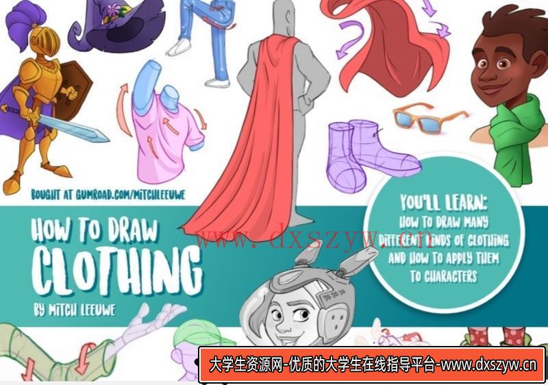 图片[2]-Mitch Leeuwe简易绘画合集-创作学习-135M-232P-7PDF-大学生资源网