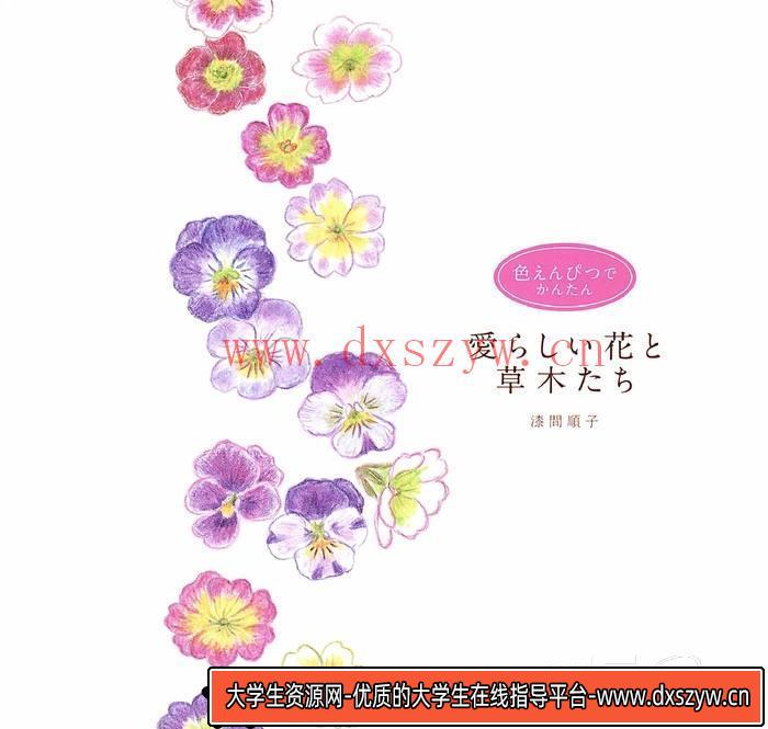 图片[2]-CZ.178- 花草的彩铅描绘集-创作学习专区-56MB-111P-大学生资源网