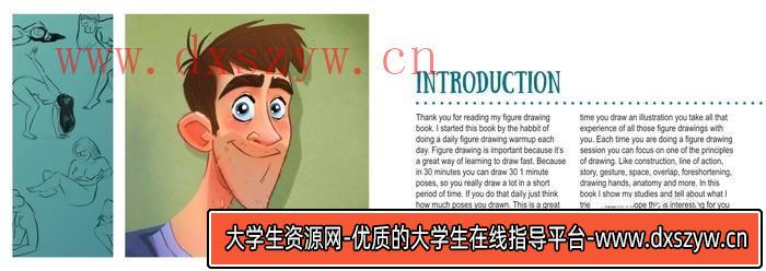 图片[3]-CZ.038- Mitch人物速写-创作学习-185MB-31张+1PDF+1视频-大学生资源网