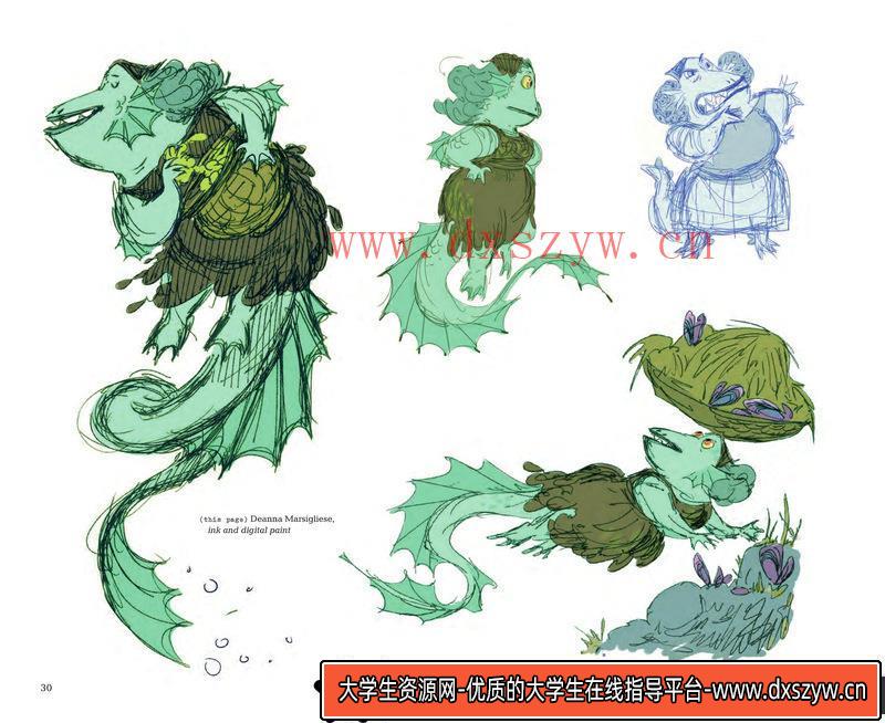 图片[3]-夏日有晴天 设定集-动画设计-109M-180P-大学生资源网