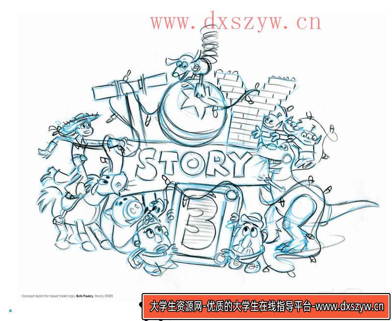 图片[6]-DH168- 玩具总动员4画集-动画设计专区-667MB-173P-大学生资源网
