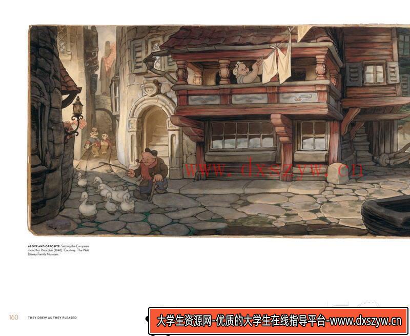 DH053- 迪士尼黄金时代的隐藏艺术画集-动画设计专区-983MB-211P-1PDF-大学生资源网