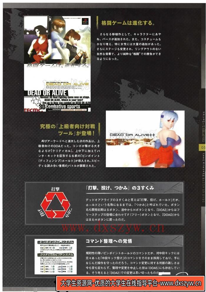 图片[6]-YH008- Dead or Alive 死或生设定集-游戏设定-88MB-66P-大学生资源网