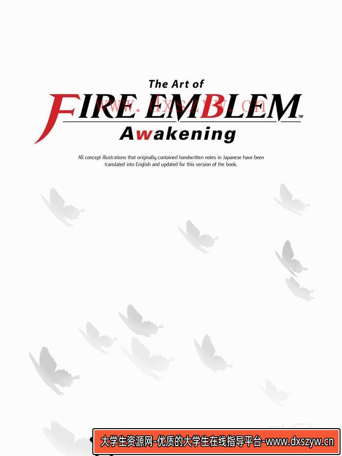 图片[4]-YH184- 火焰之纹章觉醒设定集-游戏原画专区-420M-319P-大学生资源网