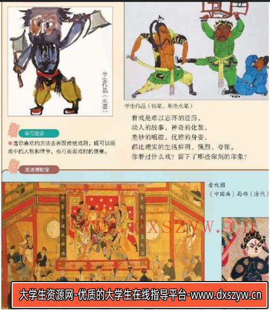 图片[3]-2021年5月29日江苏省徐州市沛县中学教师公开招聘《美术学科专业知识》考试题-大学生资源网