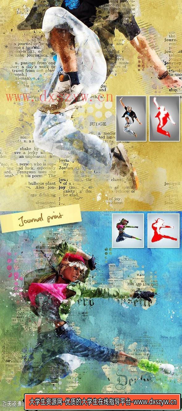 图片[7]-[中文版动作]广告杂志概念混合艺术中文汉化版PS动作 Concept Mix Art Action-大学生资源网