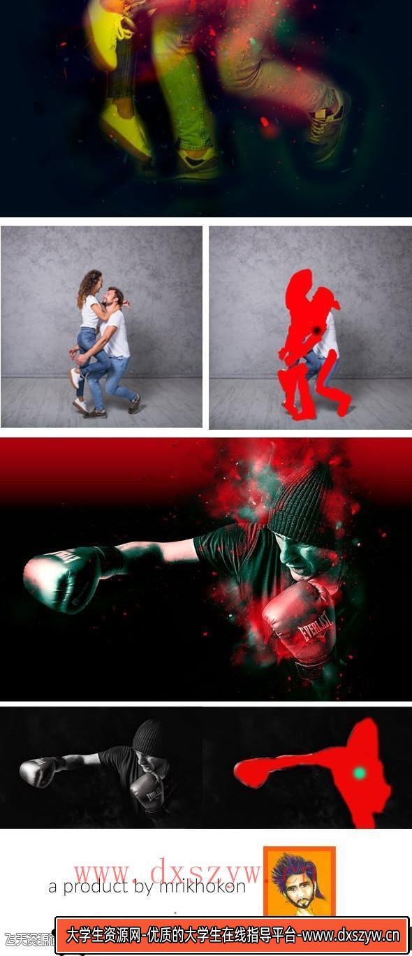 图片[5]-[PS动作下载]广告牌横幅传单海报风暴烟雾PS动作Storm Photoshop Action(附教程)-大学生资源网