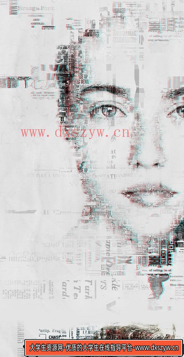 图片[5]-[中文版动作]报纸印刷特效PS中文版动作 Newspaper Print Photoshop Action(附教程)-大学生资源网