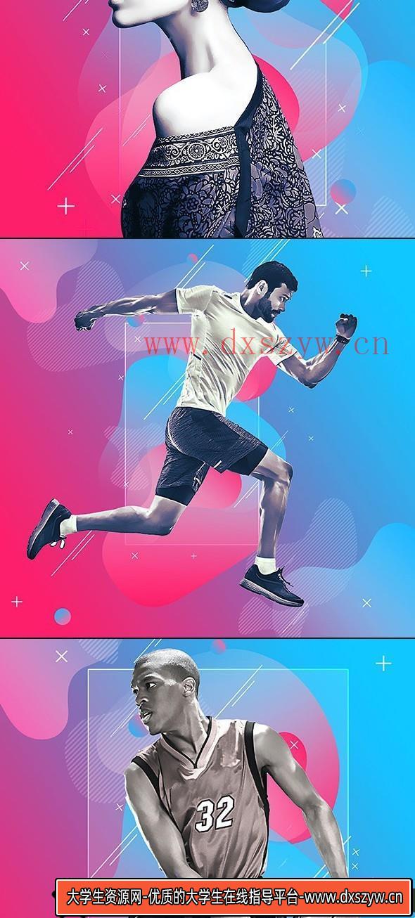 图片[2]-[PS动作下载]网络海报广告特效PS动作 Cyber Poster Photoshop Action(附视频教程)-大学生资源网