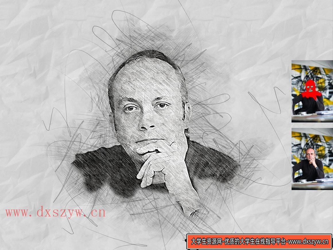 图片[7]-[中文版动作]手绘艺术动作 Hand Drawn Art Photoshop Action(附视频教程)中文版支持2021-大学生资源网