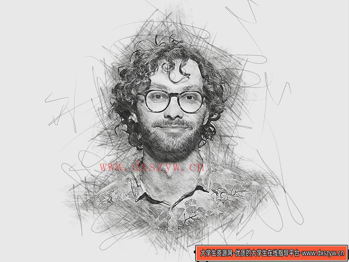 图片[8]-[中文版动作]手绘艺术动作 Hand Drawn Art Photoshop Action(附视频教程)中文版支持2021-大学生资源网