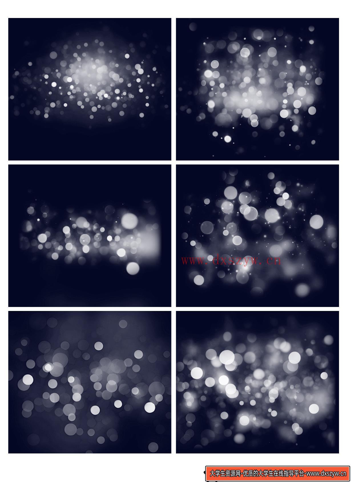 图片[3]-光斑procreate笔ps笔刷光晕光晕插画装饰叠加效果光效手绘素材-大学生资源网