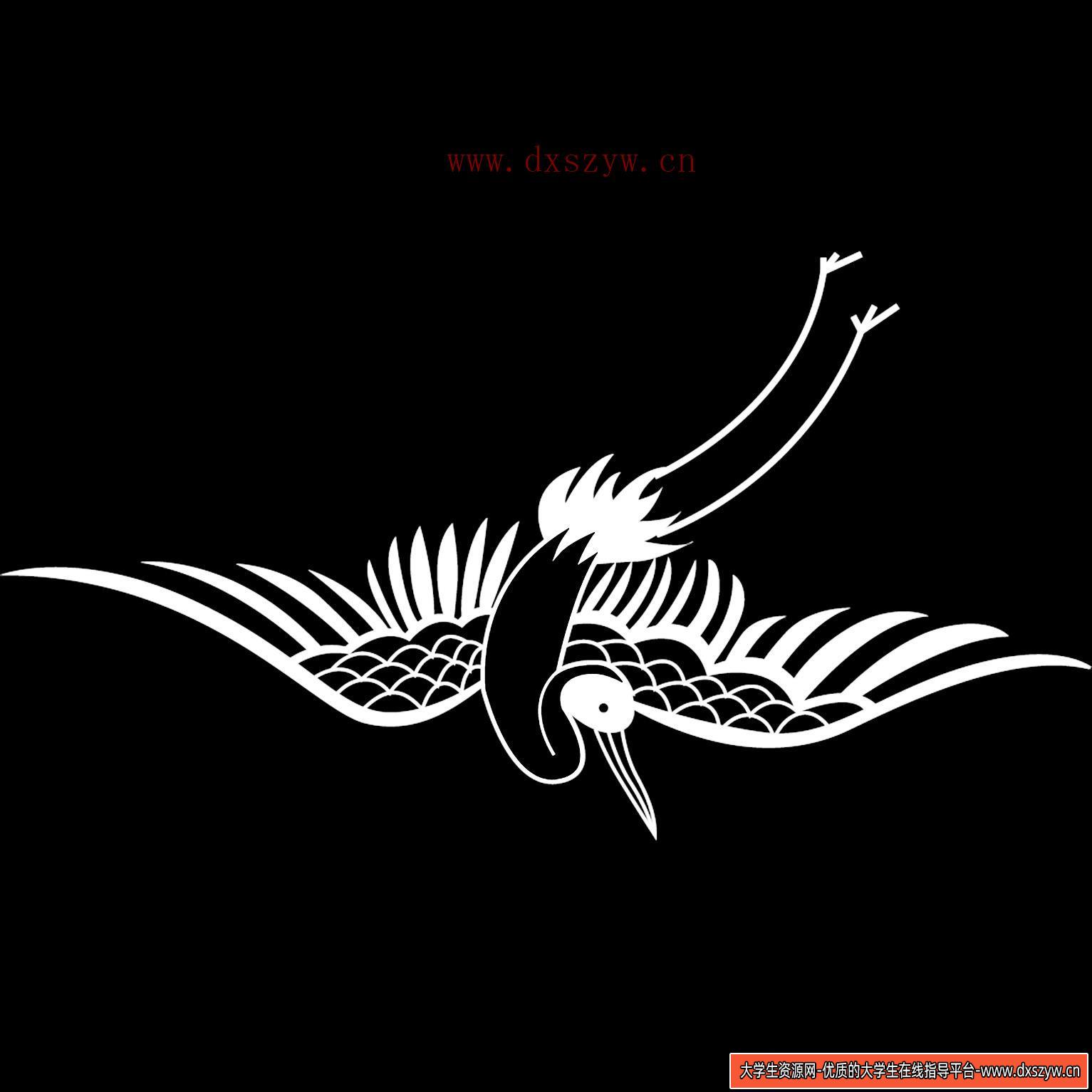 图片[6]-中国风古典国潮祥云仙鹤线条古典元素PS笔刷procreate画笔素材图-大学生资源网