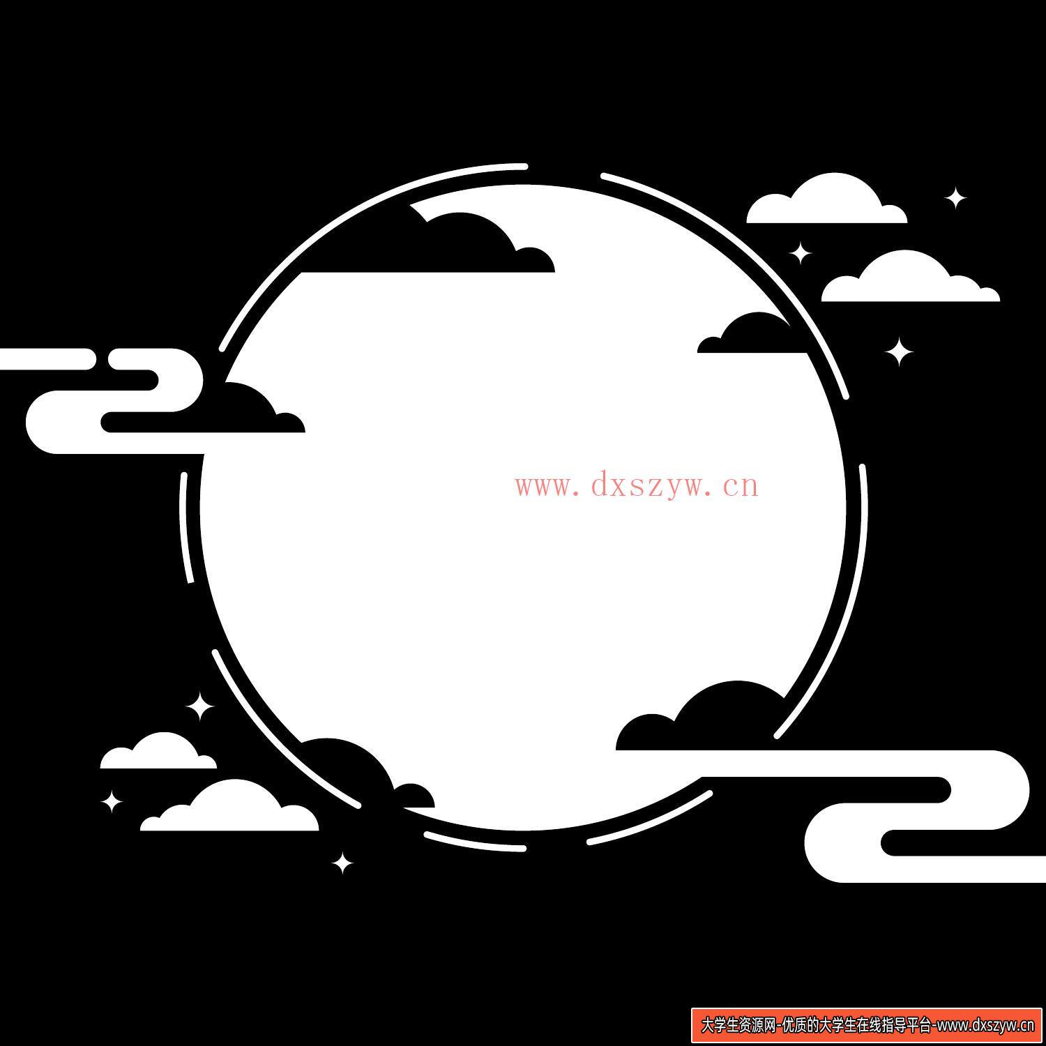 图片[8]-中国风古典国潮祥云仙鹤线条古典元素PS笔刷procreate画笔素材图-大学生资源网