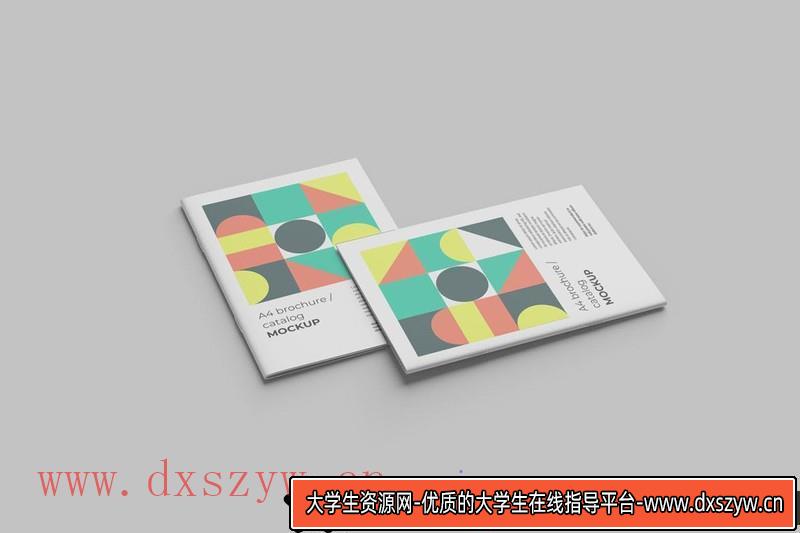 图片[4]-[PS样机模型]A4手册/目录杂志PSD样机模型第2卷-大学生资源网