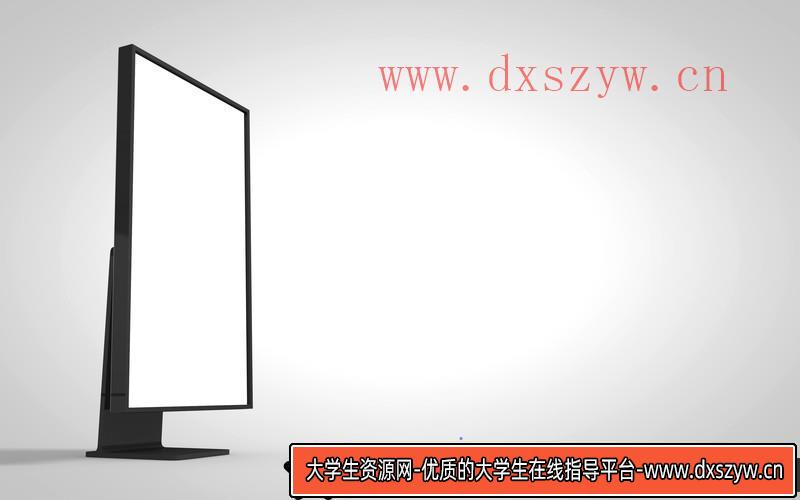 [PS样机模型]3D立体双V领短袖上衣模型PSD样机模板-大学生资源网