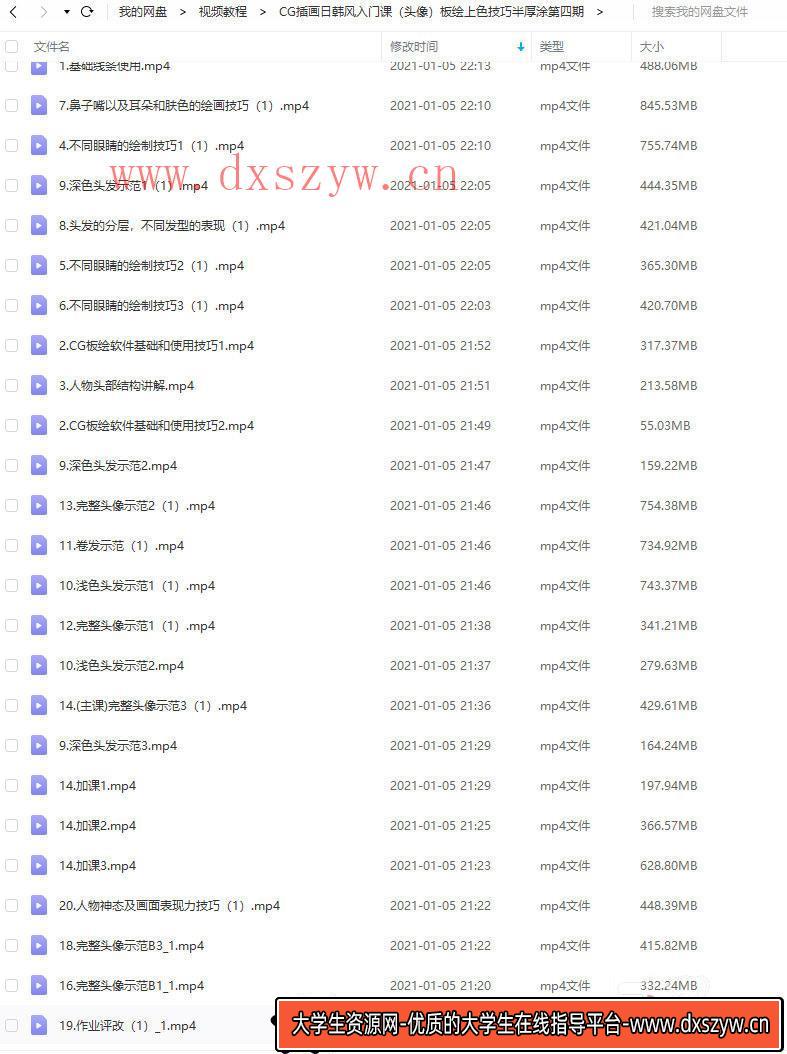 图片[2]-CG插画日韩风入门课第四期（头像）板绘上色技巧半厚涂2020年课程-大学生资源网