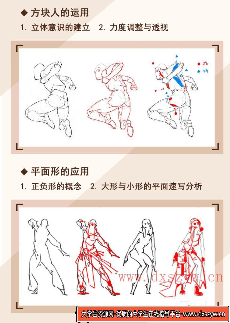画画的春哥2021人物动态速写塑造【画质高清有课件】