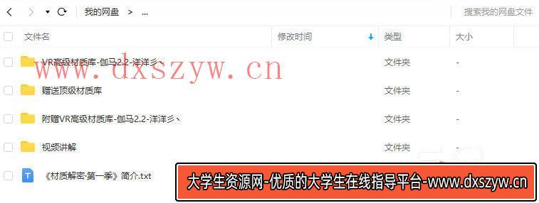 图片[2]-【洋洋】材质解密第一季VR高级材质教程【画质高清有素材】-大学生资源网
