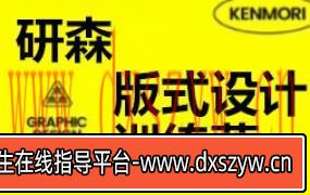 研习设研森版式设计训练营2022秋季班K先生【画质不错只有视频】-大学生资源网