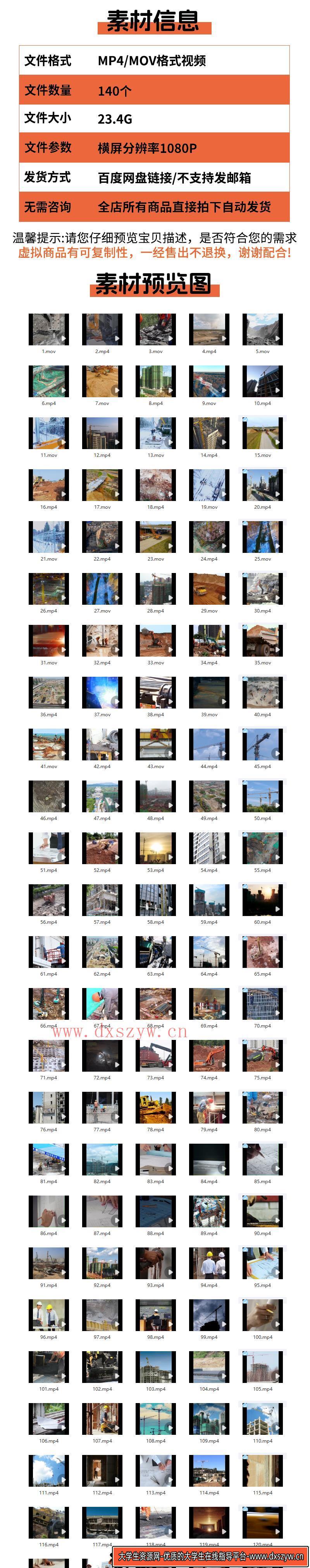 图片[2]-建筑施工人工程工地产房屋设计图纸挖掘机塔吊车电焊宣传视频素材-大学生资源网