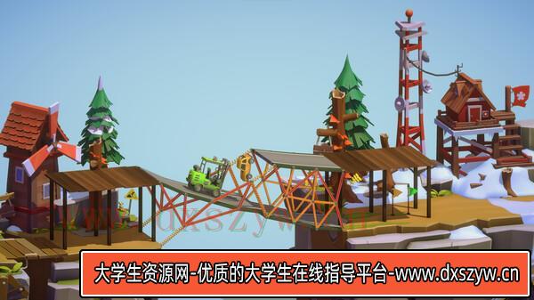 图片[3]-Poly Bridge 3|官方中文|V1.3.4-新建筑-呼风之地|解压即撸|-大学生资源网