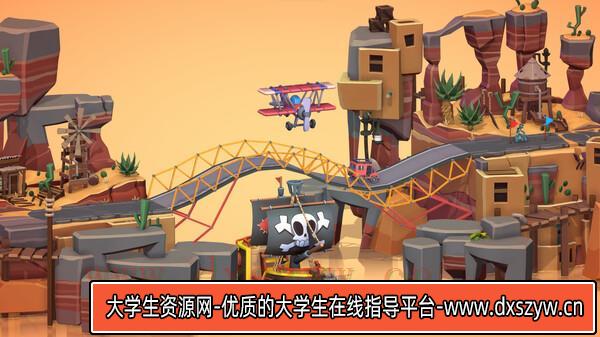 图片[4]-Poly Bridge 3|官方中文|V1.3.4-新建筑-呼风之地|解压即撸|-大学生资源网